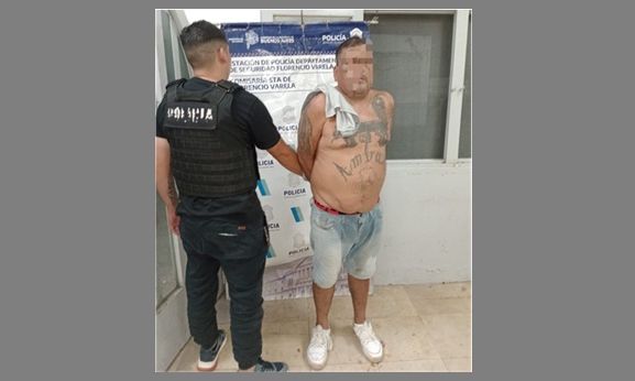 F. Varela – Cayó “el Tiburón”, peligroso delincuente implicado en asaltos y entraderas